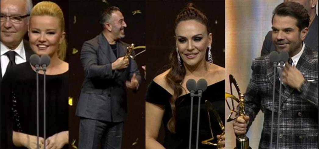 45. Pantene Alt�n Kelebek 2018 �d�lleri sahiplerini buldu