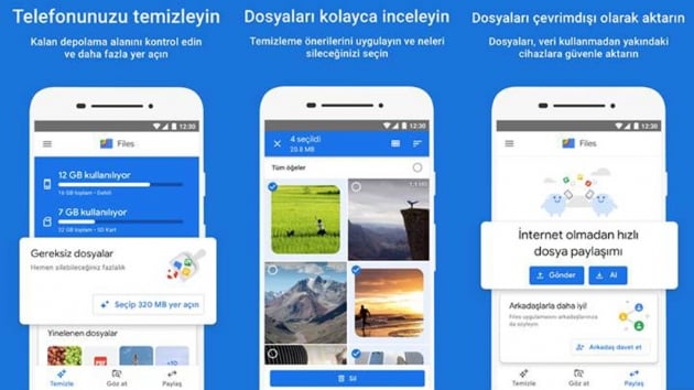 Google Files, son gncellemesi sayesinde USB bellek destei kazand