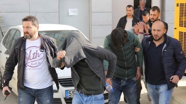 Samsun'da 5 zanlya uyuturucudan tutuklama