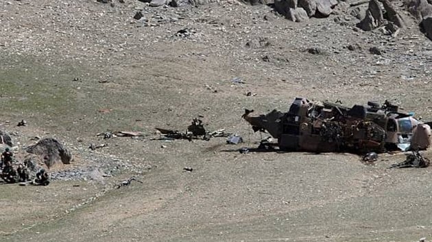 Afganistan'da askeri helikopter dt: 5 yaral       