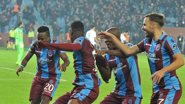 Trabzonspor yabanclaryla uuyor