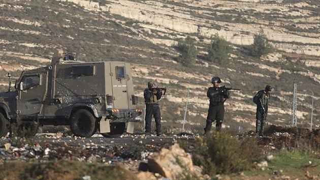 Katil srail gleri Bat eria'da 1 Filistinliyi ehit etti
