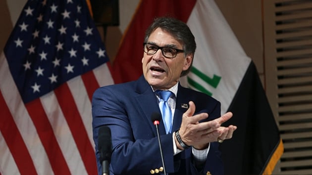 ABD Enerji Bakan Perry Iraka ulat