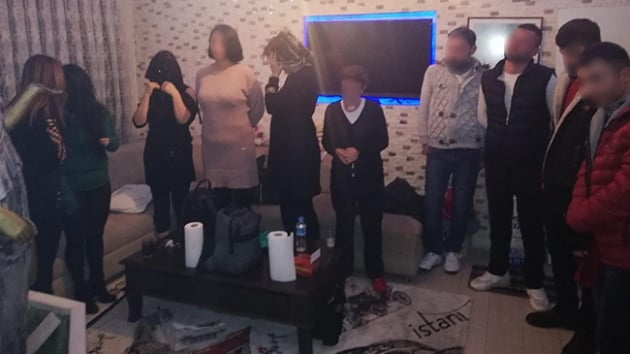 Ankara'daki fuhu operasyonunda 5'i kadn 13 kii gzaltna alnd