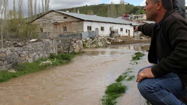 Samsun'da sulama borusu patlad