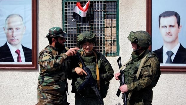 Rus ve srail askeri heyetleri Suriye'yi grt  