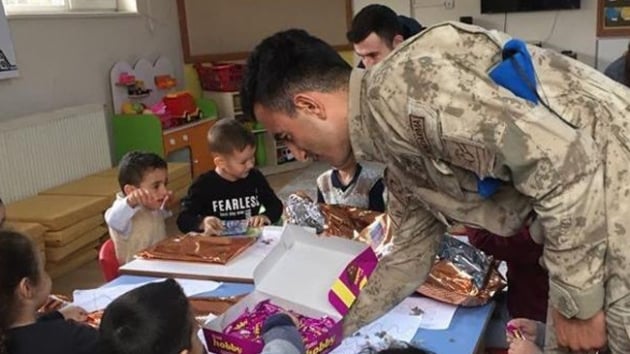 Mehmetik gda ve yakacak yardm yapt