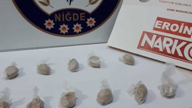Nidede uyuturucu operasyonu: 9 tutuklama