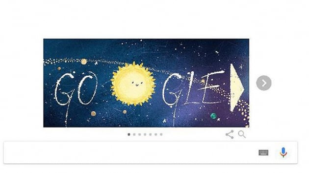 Google, aralk aynda gzlemlenebilen Geminid meteor yamuruna zel logo hazrlad