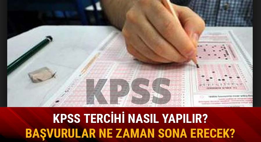 KPSS tercih ba�vuru sonu�lar� ne zaman a��klanacak?