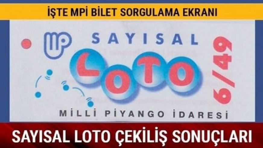 Say�sal Loto �ekili� sonu�lar� 15 Aral�k 2018
