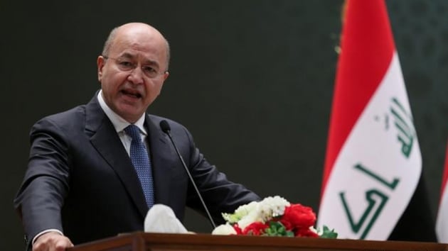 Irak Cumhurbakan Salih ngiliz vatandalndan ayrld