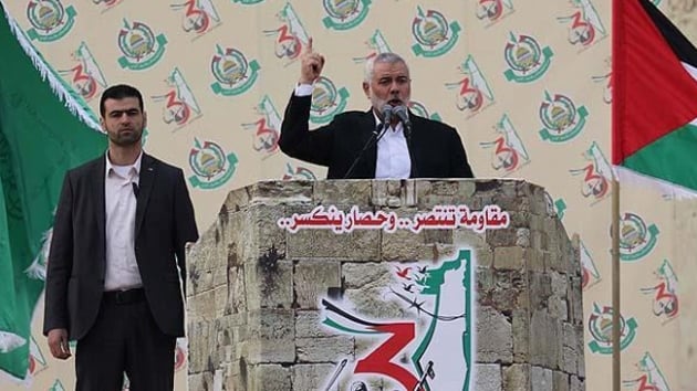Hamas Siyasi Bro Bakan Heniyye: Filistin Devlet Bakan Abbas'la grmeye hazrm