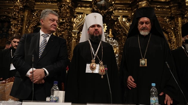 Ukrayna Cumhurbakan Poroenko: Erdoan'a 'kilise srecine mdahale etmedii iin' minnettarm
