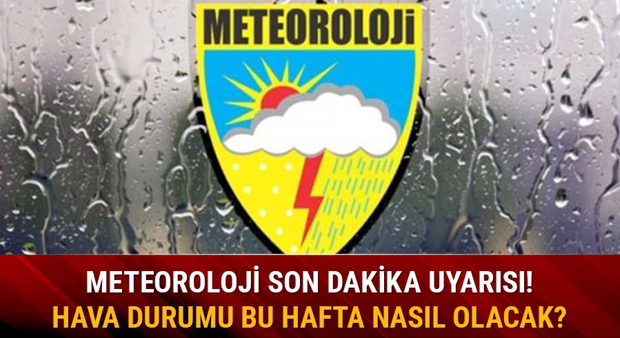 Hava durumu bug�n nas�l olacak?
