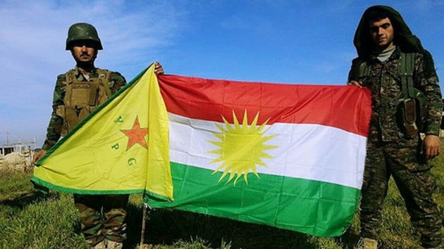 Suriyeli Pemergeler ile terr rgt YPG/PKK'llarn dn ABDnin himayesinde Suriye'nin kuzeyinde gizli bir toplant yapt iddia edildi