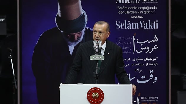 Cumhurbakan Erdoan:  Tm irkeflikleri ile hayat damarlarmza hamle yapyorlar