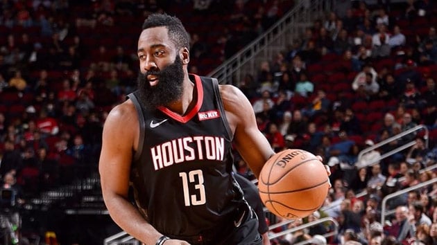 James Harden'dan 47 say