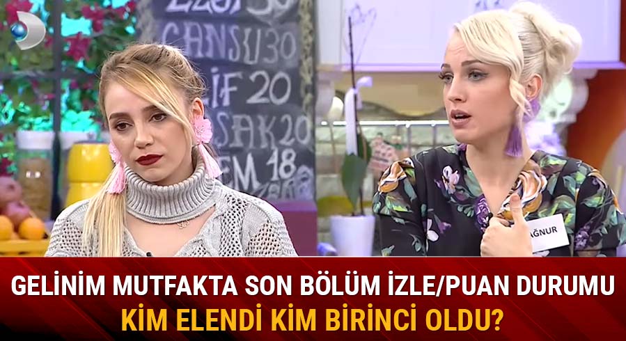 Gelinim Mutfakta 20 Aral�k puan durumu