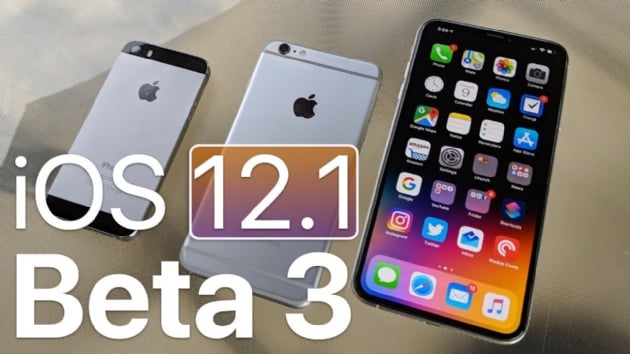 Apple, iOS 12.1.3 Beta gncellemesini yaynlad