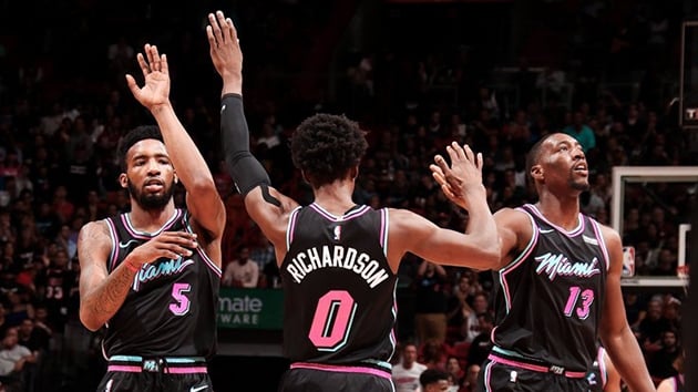 Miami Heat seriyi 3 maa kard
