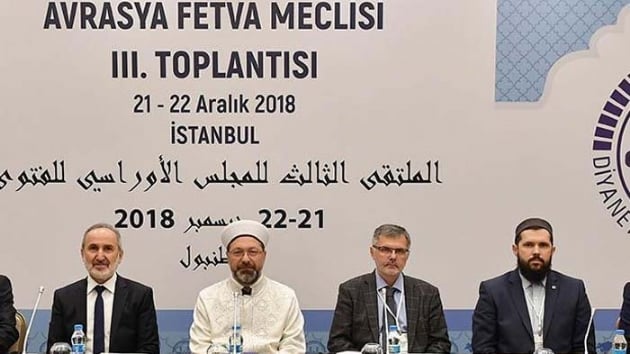 Avrasya Fetva Meclisi 3. Toplants balad