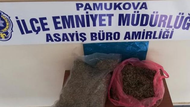 Pamukovadaki uyuturucu operasyonunda 1 tutuklama
