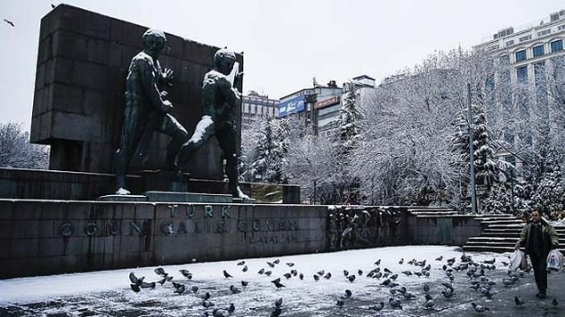Ankara Valiliinden kar ve buzlanma uyars