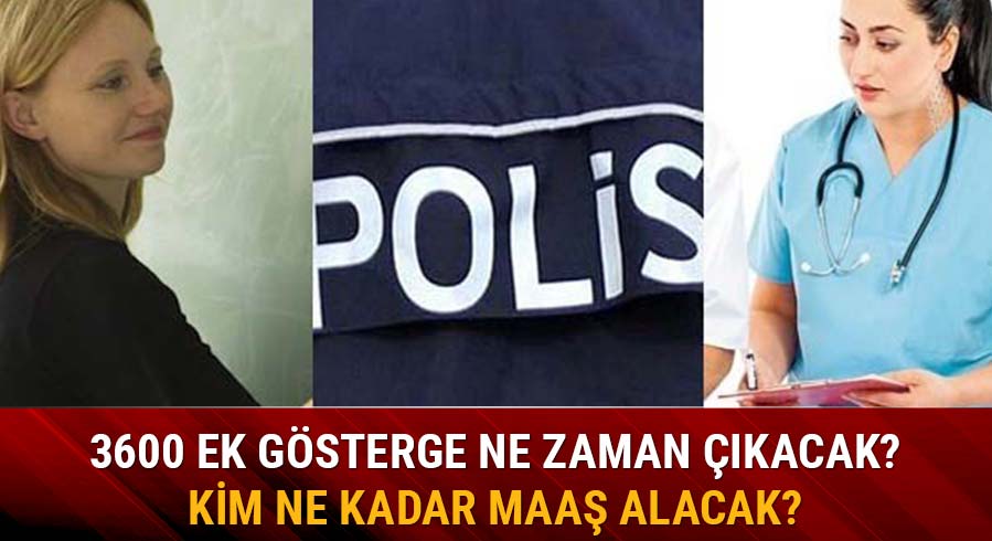 3600 ek g�sterge ne zaman ��kacak?