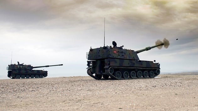 Frtna obsleriyle dman 40 kilometreden vuruyorlar  