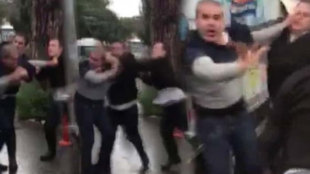 Hastanede zel gvenlikilerle vatanda birbirine girdi