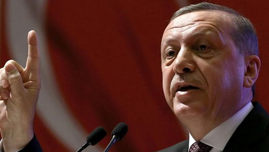 'Ba�kan Erdo�an haks�zl��a meydan okudu'