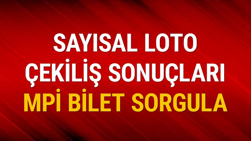 Say�sal Loto �ekili� sonu�lar� a��kland�
