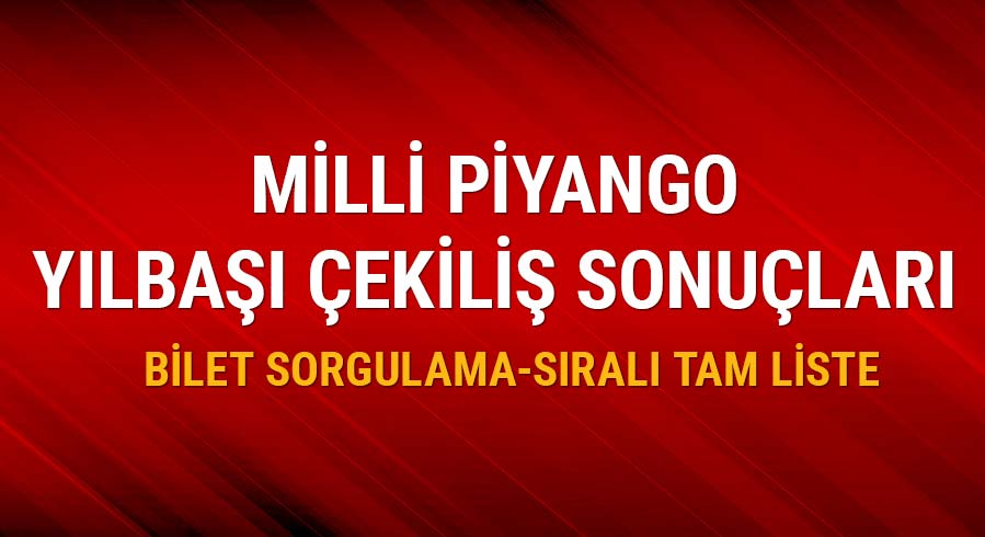 Milli Piyango sonu�lar� sorgulama 