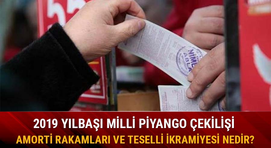 Milli Piyango amorti rakamlar� 2019 y�lba�� �ekili� sonu�lar�