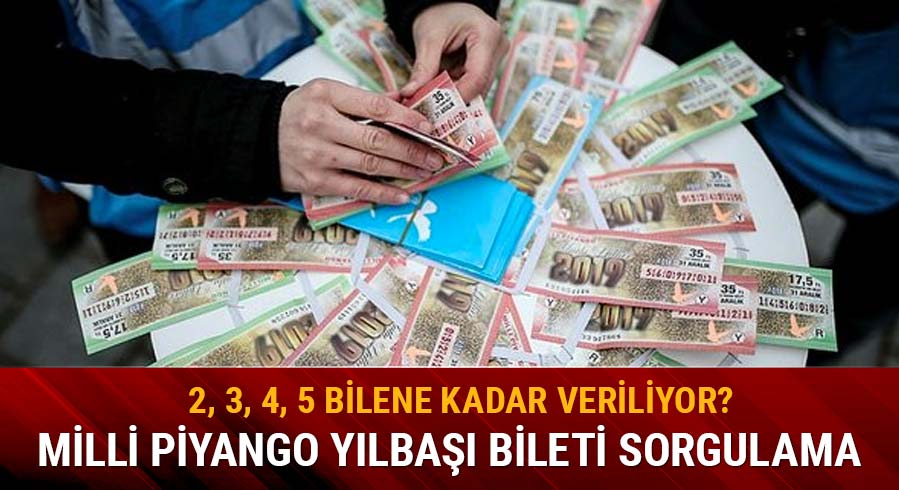 Milli Piyango 2, 3, 4, 5 bilene ka� lira ikramiye veriyor?