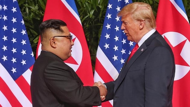 Kuzey Kore liderinden 'ABD Bakan ile yeniden grme' mesaj