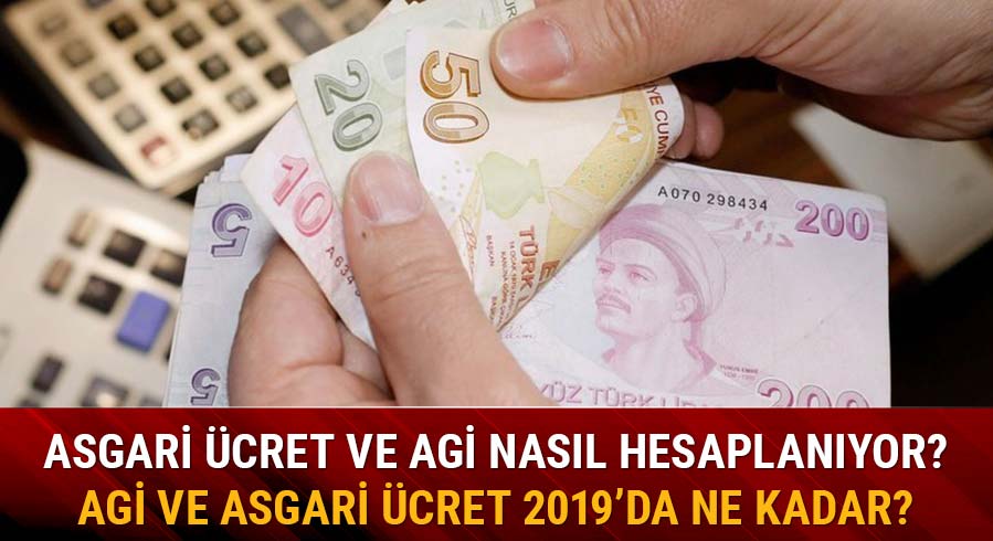 Asgari �cret zamm� ve 2019 AG� �cretleri taplosu