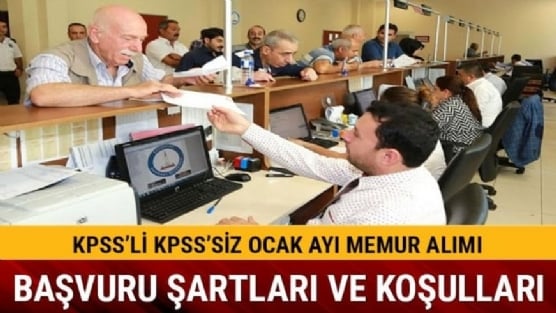 Memur almlar 2019 yl ilanlar