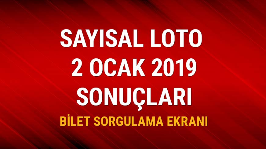 Say�sal Loto sonu�lar� a��kland�