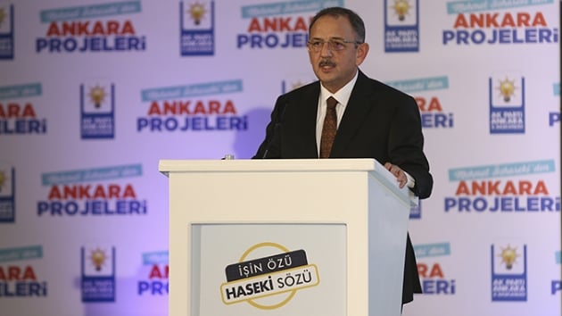 AK Parti'nin Ankara aday zhaseki projelerini aklad