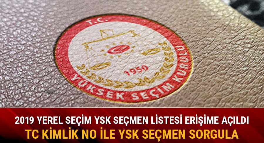 YSK se�men sorgulama! 2018 Nerede oy kullanaca��m?