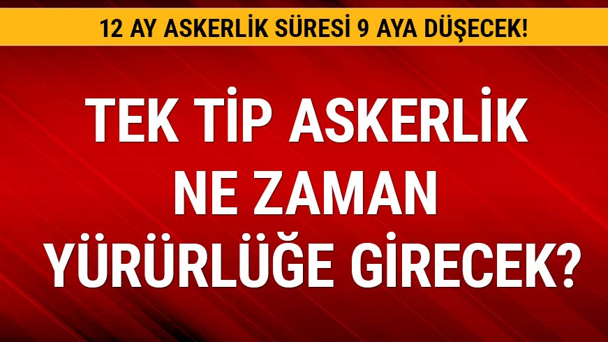 Askerlik s�resi 9 aya d��ecek mi? ��te MSB'den gelen son a��klama