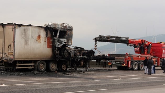 Hatay'da seyir halindeki tr yand