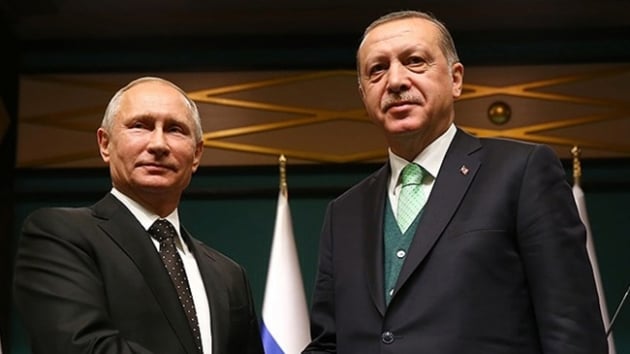 Bakan Erdoan ile Rusya Devlet Bakan Putin arasnda 2019'un ilk grmesinin, bu ay iinde yaplmas planlanyor