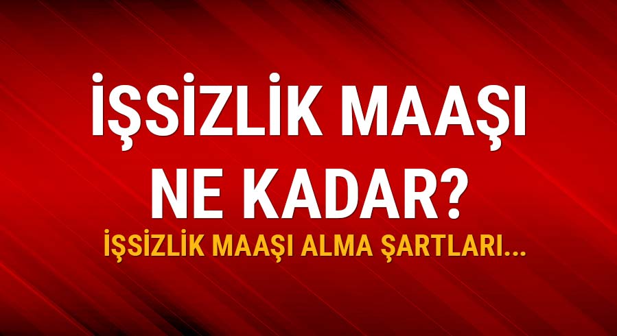��sizlik maa�� ne kadar?