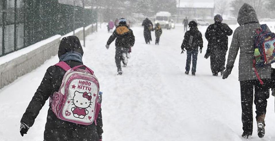 Bug�n Kocaeli'nde okullar tatil mi?