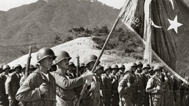 Trk askerinin Kora Sava'na gitmesi