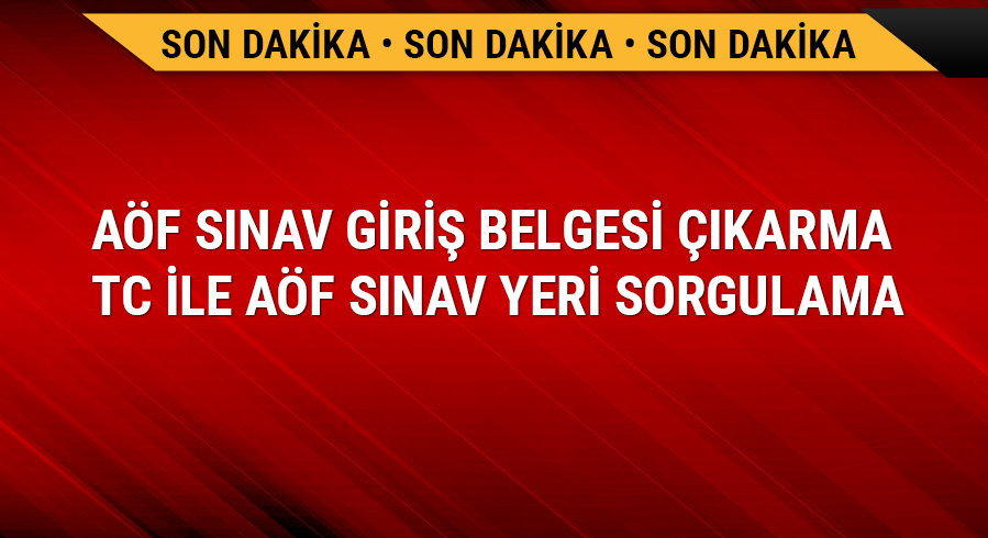 TC kimlik no ile A�F s�nav yeri ��renme ekran� 