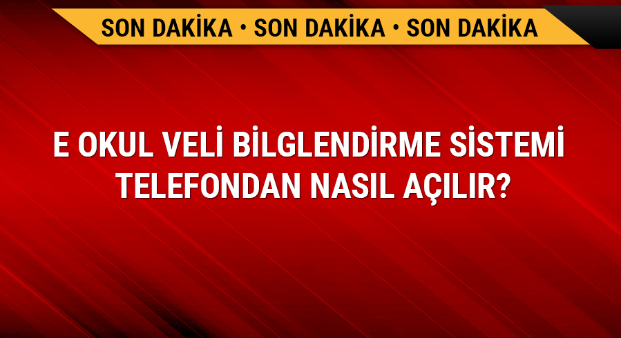 E-okul VBS ��renci ��retmen giri�i yapma eokul.gov.tr e okul veli bilglendirme sistemi telefondan nas�l a��l�r 